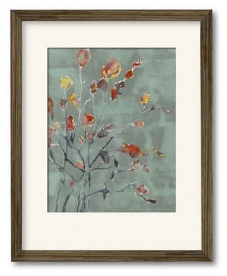 Courtside Market Wildflower Watercolors Ii Framed Matted Art Collection
