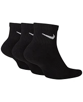 Unisex Nike Dri-fit Cushion Quarter Socks 3-Pack
