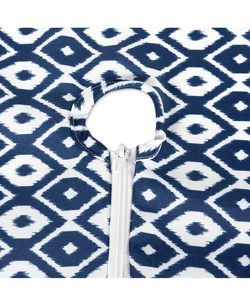 Design Imports Outdoor Table Runner with Zipper 14" x 72"