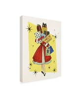 Grace Popp Vintage Christmas Ii Canvas Art - 19.5" x 26"