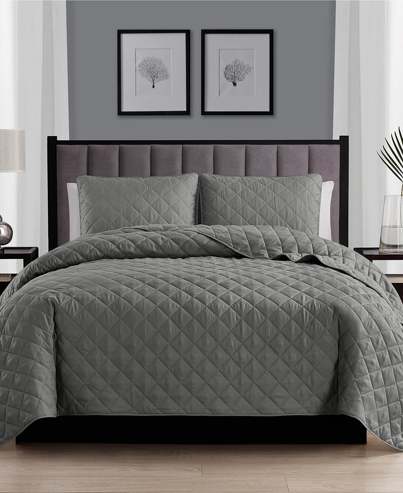 Cathay Home Inc. Oversize Lightweight Quilt Set, Twin/Twin Xl