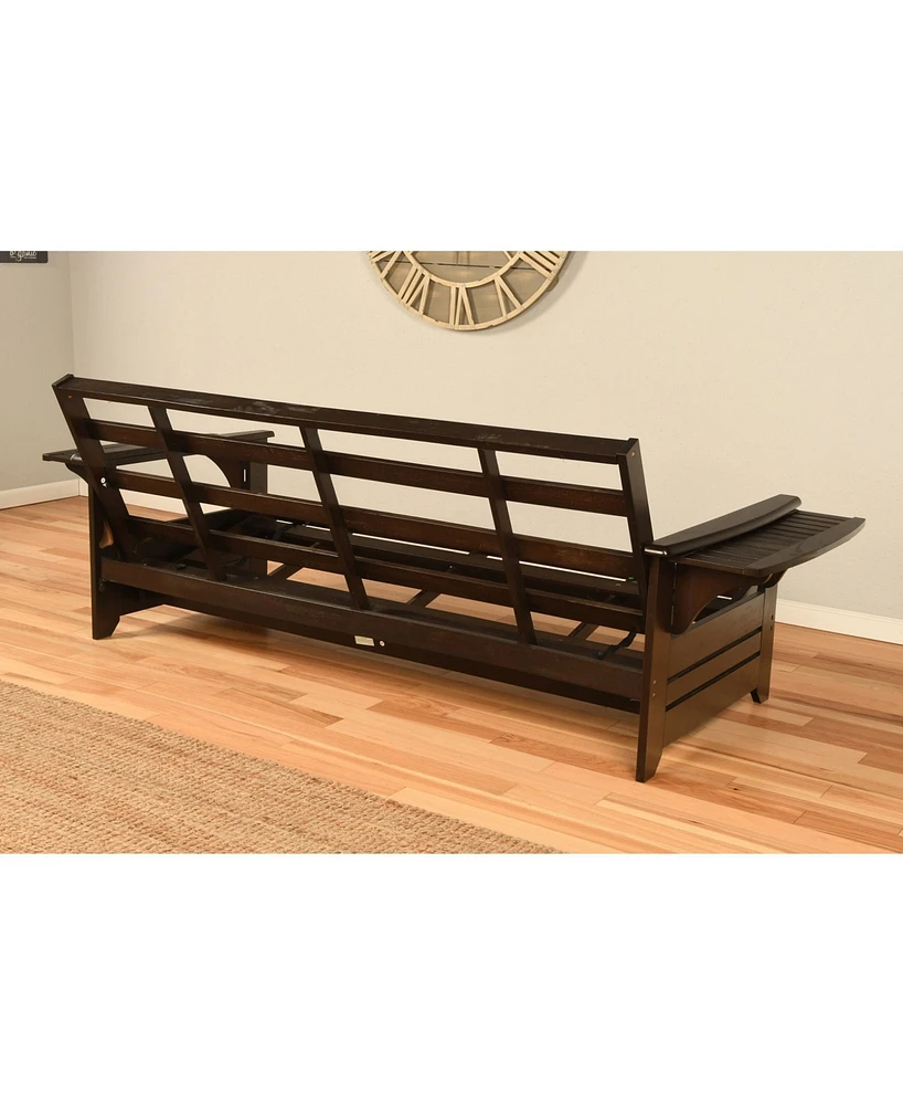 Phoenix Futon in Espresso Finish