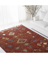 Lauren Ralph Lauren Nahla LRL7545A Currant 9' X 12' Area Rug