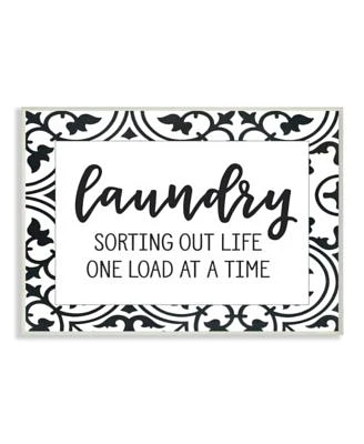 Stupell Industries Laundry Sorting Out Life Laundry Art Collection