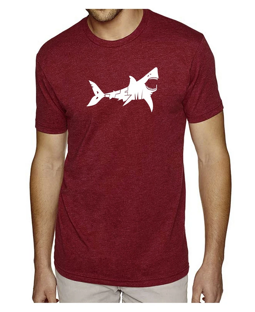 La Pop Art Men's Premium Word T-Shirt - Bite Me
