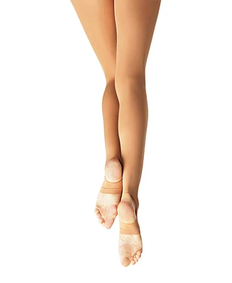 Capezio Women's Ultra Soft Self Knit Waistband Stirrup Tight