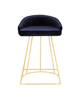 Canary Upholstered Counter Stool, Set of 2