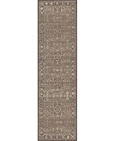 Km Home Cantu Brown Area Rug Collection