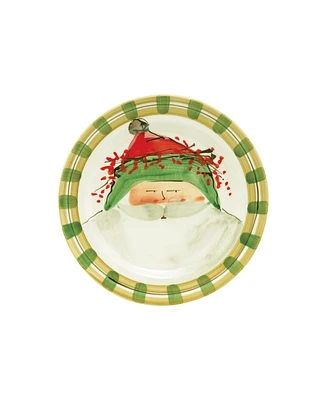 Vietri Old St. Nick Green Salad Plate
