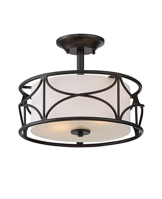 Designers Fountain Avara 2 Light Semi-Flush