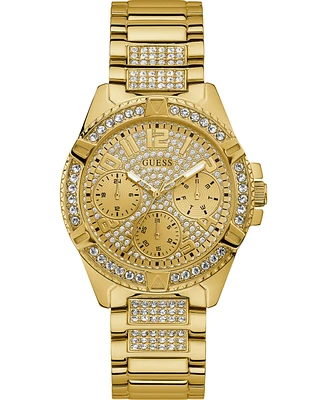 Guess Unisex Gold-Tone Stainless Steel Bracelet Watch 40mm