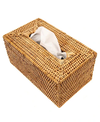 Artifacts Rattan Rectangular Tissue Box Cover