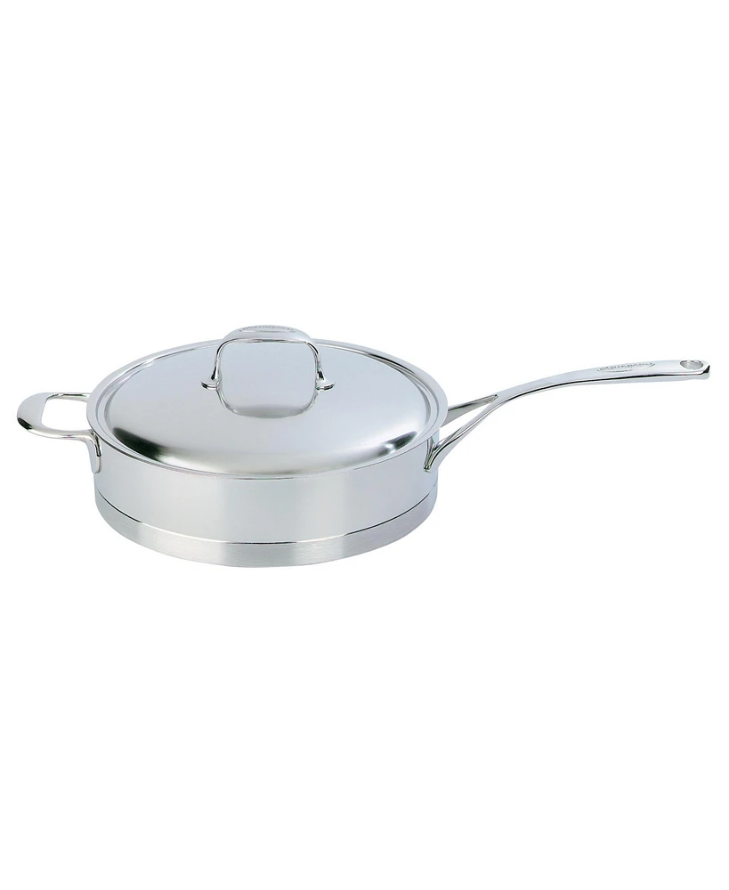 Demeyere Atlantis 3-Qt. Stainless Steel Saute Pan with Helper Handle
