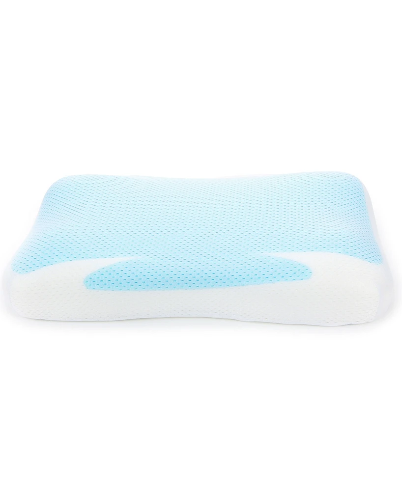 Cheer Collection Cooling Gel Pillow, 14" x 23"