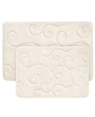 Baldwin Memory Foam 2-Pc. Bath Mat Set