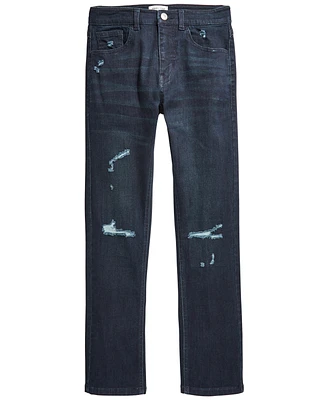 Distressed Denim Slim-Fit Jeans, Big Boys (8-20), Created for Macy's