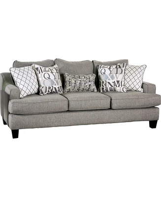 Furniture of America Canzey Upholstered Sofa