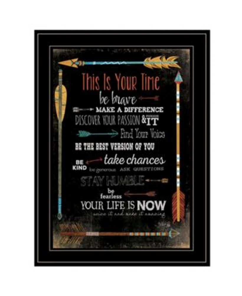 Trendy Decor 4u This Is Your Time By Marla Rae Ready To Hang Framed Print Collection