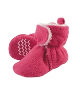 Hudson Baby Boys Unisex Sherpa Booties