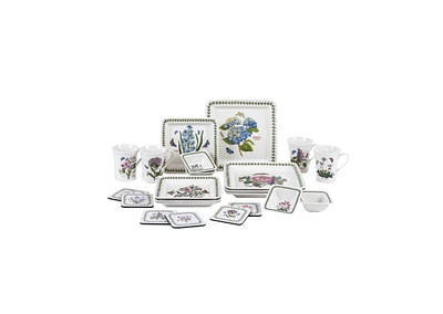 Portmeirion Botanic Garden Square 22 Pc. Dinnerware Set, Service for 4, Exclusively at Macy's