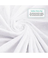 Nestl Deep Pocket Cotton Terry Hypoallergenic Waterproof Mattress Protectors