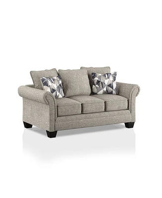 Furniture of America Parkcliffe Upholstered Loveseat