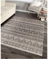 Closeout! Orian Illusions Thames Taupe 9' x 13' Area Rug