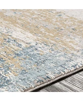 Surya Solar Sor-2301 Mist 3' x 8' Runner Area Rug