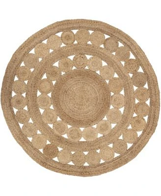 Closeout Surya Sundaze Sdz 1008 Wheat Round Area Rug