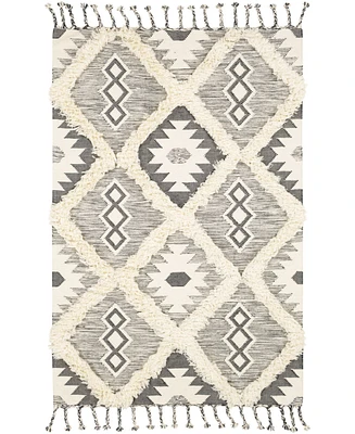 Closeout! Livabliss Apache Apa-2305 Charcoal 8' x 10' Area Rug