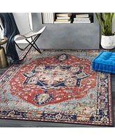 Livabliss Iris Irs- Red 3'6" x 5'6" Area Rug