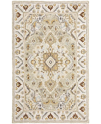 Oriental Weavers Alfresco Ivory 3'6" x 5'6" Area Rug
