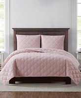 Truly Soft Everyday 3D Puff 2-Pc. Quilt Set, Twin Xl