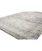 Closeout! Bashian Mesa Mes-02 Silver 7'6" x 9'6" Area Rug