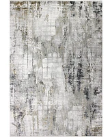 Bashian Charm Cha- Gray 4' x 6' Area Rug
