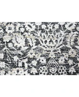 Closeout! Bashian Plymouth Ply-03 Charcoal 3'6" x 5'6" Area Rug
