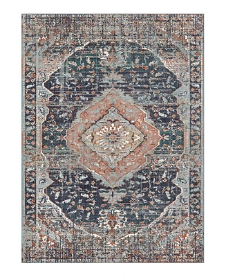 Closeout! Karastan Soiree Solace Indigo 8' x 11' Area Rug