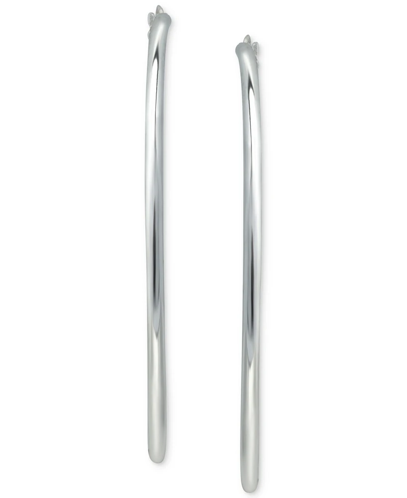 Giani Bernini Large Sterling Silver Hoop Earrings, 1.75"