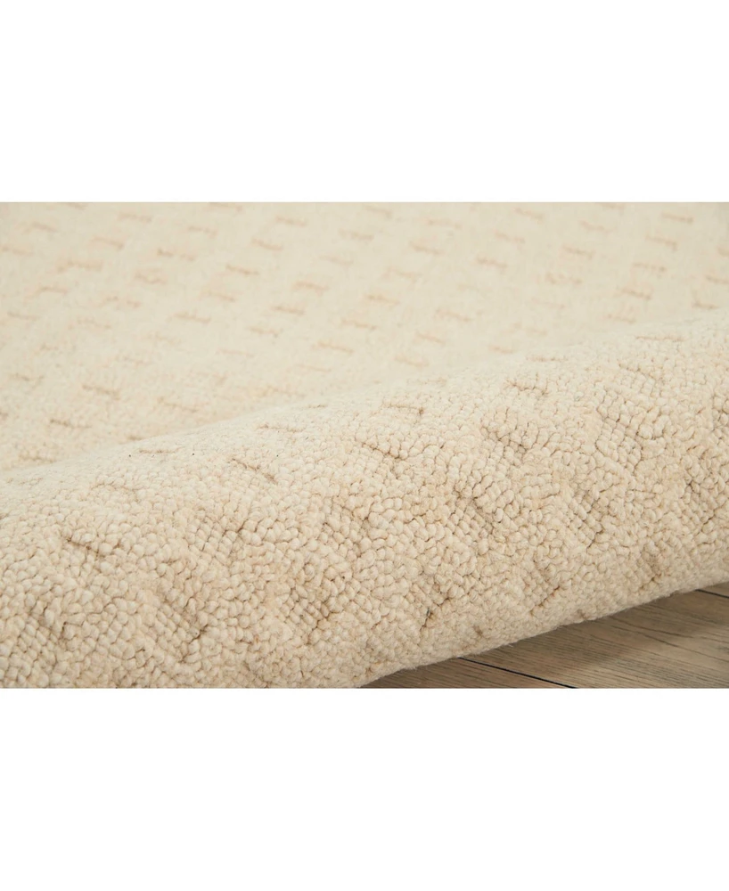 Nourison Home Marana MNN01 Ivory 3'9" x 5'9" Area Rug