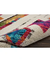 Closeout! Nourison Home Nomad NMD05 Gray 7'10" x 10'6" Area Rug