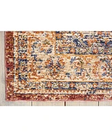 Closeout! Nourison Home Nomad NMD04 Cream and Gray 2'2" x 4' Area Rug