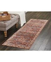 Closeout! Nourison Home Lagos LAG04 Mist 2'3" x 7'6" Runner Rug