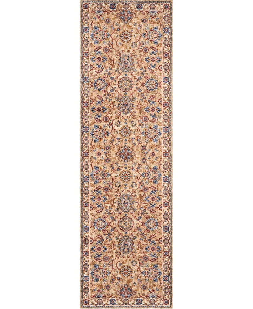 Closeout! Nourison Home Lagos LAG05 Multi 2'3" x 7'6" Runner Rug