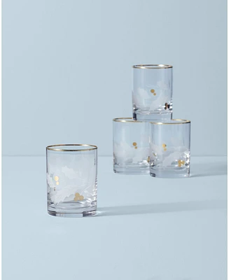 Lenox Holiday Gold Double Old Fashioned, Set of 4