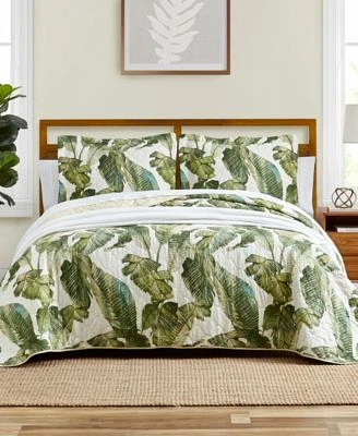 Tommy Bahama Home Fiesta Palms Cotton Reversible Quilt Sets