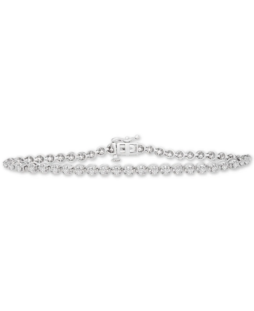 Diamond Tennis Bracelet ( ct. t.w.) 14k White Gold or Yellow Gold