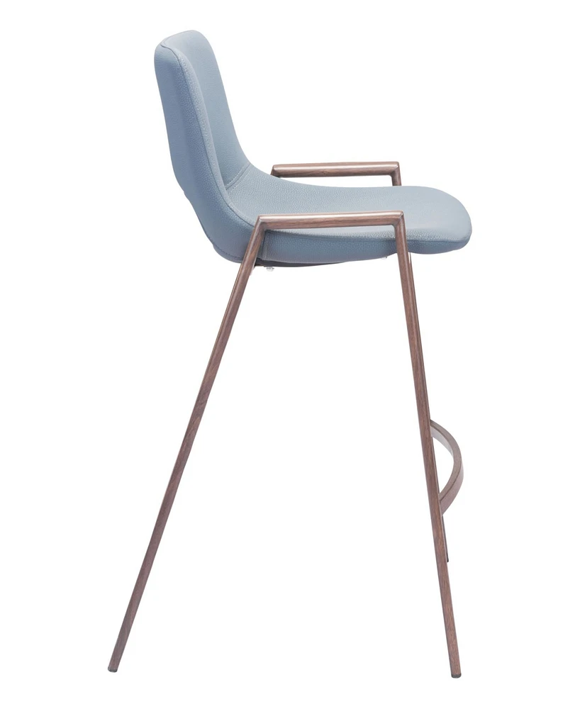 Zuo Desi Counter Chair, Set of 2