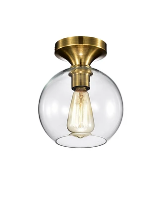 Home Accessories Gorden 7.9" 1-Light Indoor Flush Mount Chandelier with Light Kit