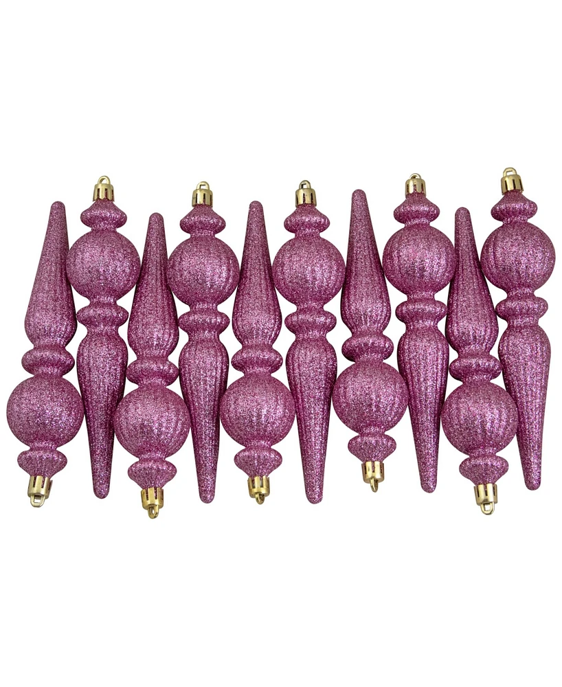 Northlight 75 Count and Shatterproof 3-Finish Christmas Ball Ornaments