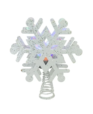 Northlight Lighted Snowflake Christmas Tree Topper